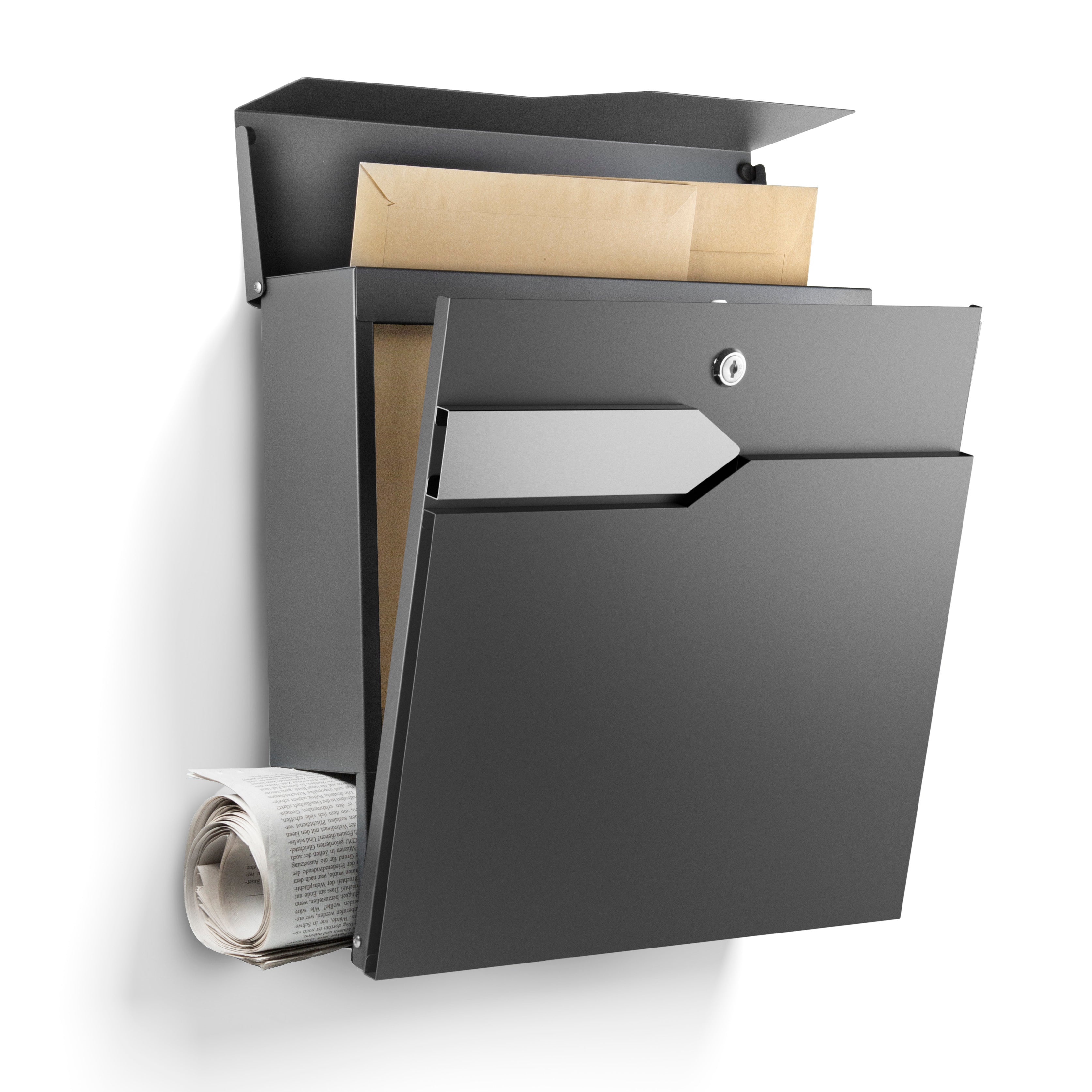 Munich Letterbox — Robust & Timeless in Stainless Steel